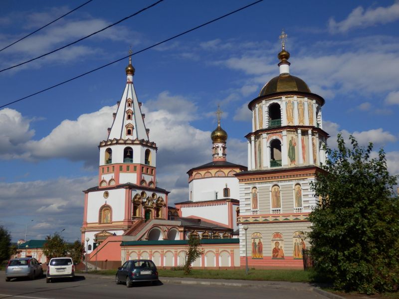 Церковь Иркутск набережная