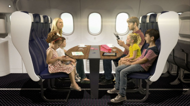Повернутые наоборот сиденья оставляют авиапассажиру больше шансов на спасение при катастрофе