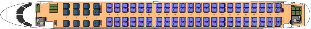 Embraer 195 белавиа схема